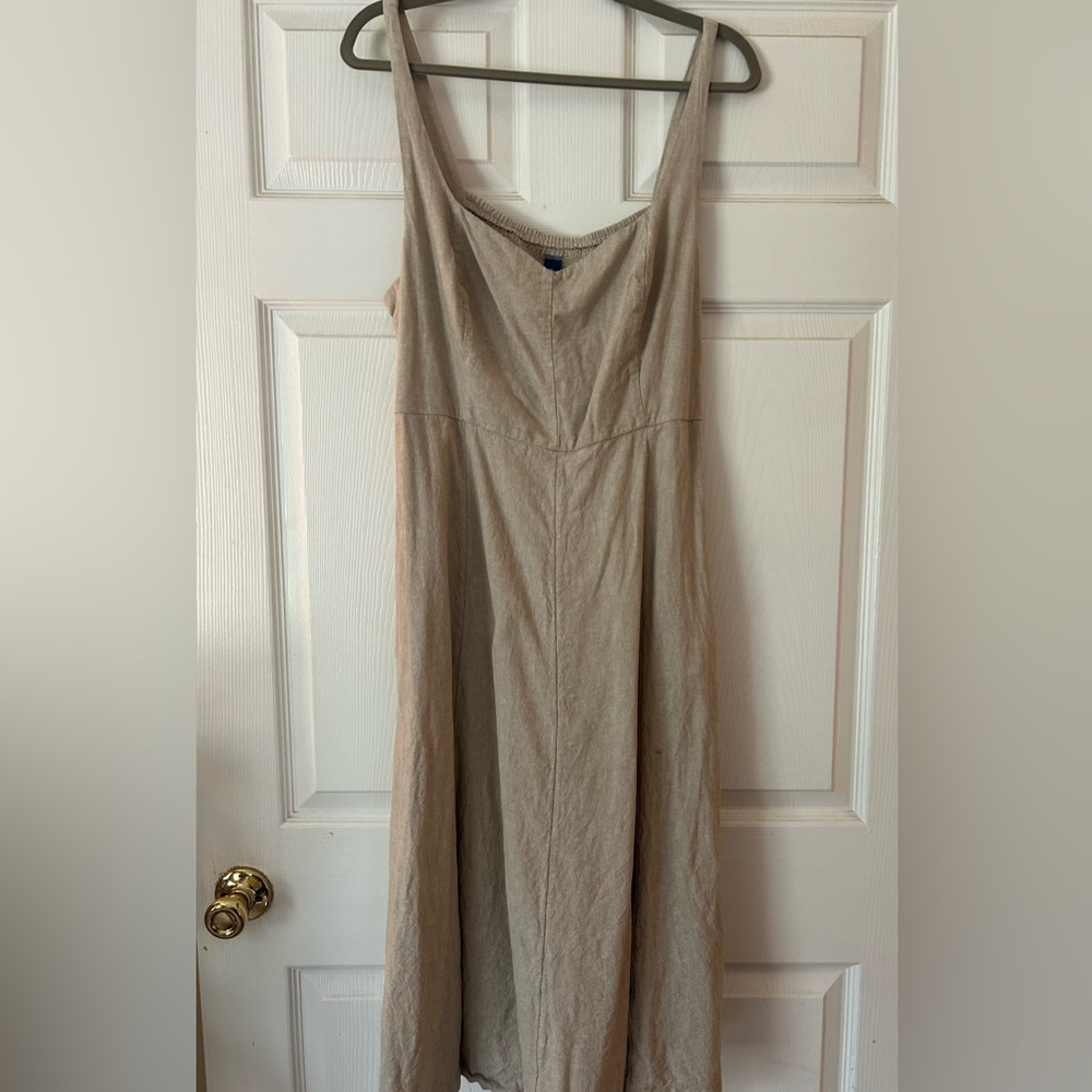 Old navy Beige Sleeveless Dress
